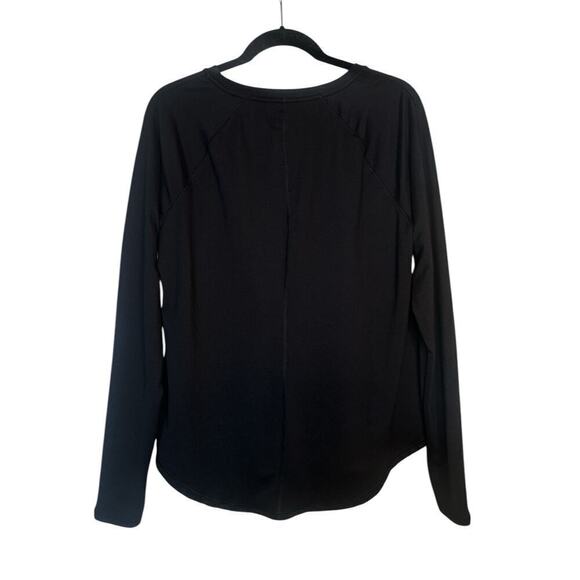 All in Motion Women's Long Sleeve UPF50+ Sun Protection Golf Shirt Size L Black - Picture 5 of 6